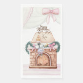 Pink Pastell Nutcracker Handtuch Serviette (Vorderseite)