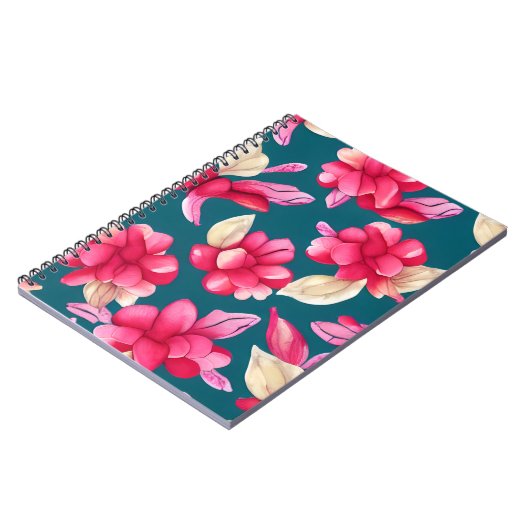 Pink Pastellfarben Notizblock (Linke Seite)