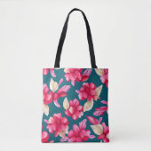 Pink Pastellfarben Tasche (Vorderseite)