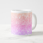 Pink pastellfarbener Kaffee Tasse (Vorderseite Rechts)