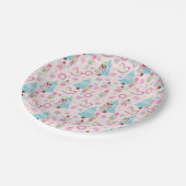 Pink Pastor Nutcracker Ballet Wrapping Paper Pappteller (Schrägansicht)