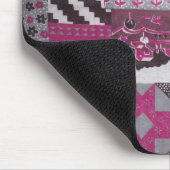 Pink Patchwork Mousepad (Ecke)
