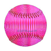 Pink Pattern Baseball (Rückseite)