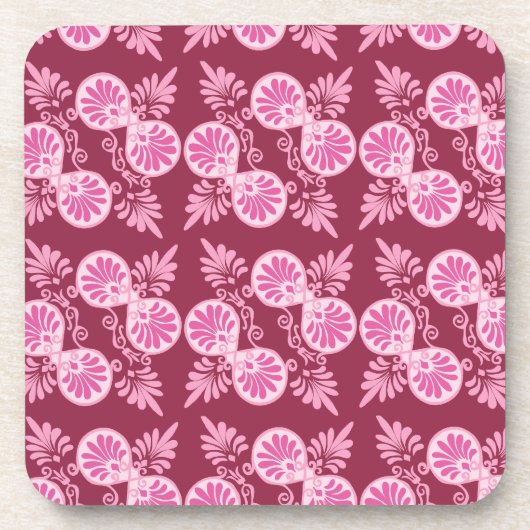 PINK PATTERN UNTERSETZER (Vorderseite)