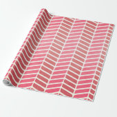 Pink Patterned Wrapping Paper Geschenkpapier (Ungerollt)