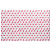 Pink Paw Print Pattern Stoff (Fat Quarter (45,7 x 55,9 cm))