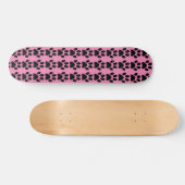 PINK PAW PRINT SKATEBOARD (Horizontal)