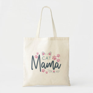 Pink Paws Cat Mama Kawaii Niedlich Tote Bag Tragetasche