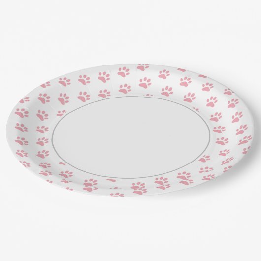 Pink Paws Paper Teller (Schrägansicht)