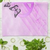 Pink Peace Handtuch (Gefaltet)