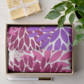 Pink Peach Burgundy Lila Dahlia Seidenpapier (Geschenk)