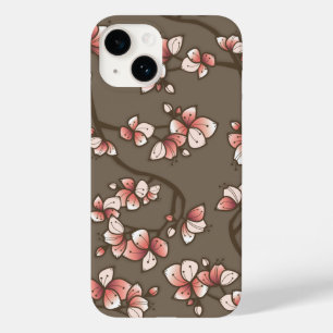 Pink Peach Cherry Blossom Elegante Kirche Santa Ma Case-Mate iPhone Hülle