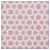 Pink Peach Geometry Mandala Fabric Stoff (Muster)