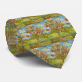 Pink Peach Tree in Blossom von Vincent van Gogh Krawatte (Gerollt)