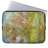 Pink Peach Tree in Blossom von Vincent van Gogh Laptopschutzhülle (Vorderseite)
