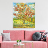 Pink Peach Tree in Blossom von Vincent van Gogh Leinwanddruck (Insitu (Wohnzimmer))