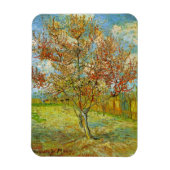 Pink Peach Tree in Blossom von Vincent van Gogh Magnet (Vertikal)