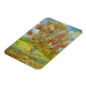 Pink Peach Tree in Blossom von Vincent van Gogh Magnet (Linke Seite)