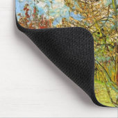 Pink Peach Tree in Blossom von Vincent van Gogh Mousepad (Ecke)
