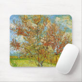 Pink Peach Tree in Blossom von Vincent van Gogh Mousepad (Mit Mouse)