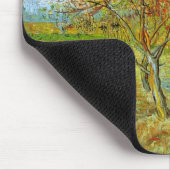 Pink Peach Tree in Blossom von Vincent van Gogh Mousepad (Ecke)