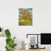 Pink Peach Tree in Blossom von Vincent van Gogh Poster (Heimbüro)