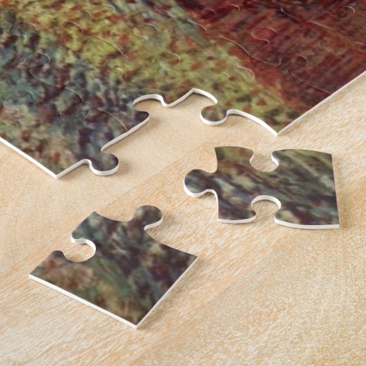 Pink Peach Tree in Blossom von Vincent Van Gogh Puzzle (Seite)