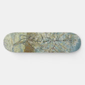 Pink Peach Tree von Vincent Van Gogh Skateboard (Horizontal)