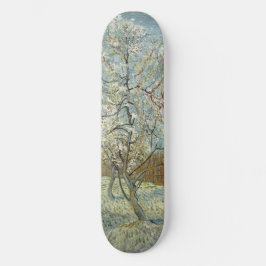 Pink Peach Tree von Vincent Van Gogh Skateboard