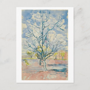Pink Peach Trees Van Gogh Postkarte