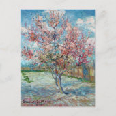 Pink Peach Trees Vincent van Gogh Postkarte (Vorderseite)