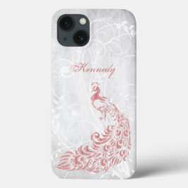 Pink Peacock Personalisiert Case-Mate iPhone Hülle