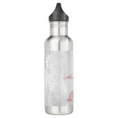 Pink Peacock Personalisiert Edelstahlflasche (Links)