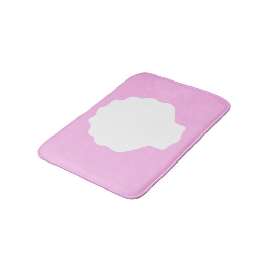 Pink Pearl Bath Mat Badematte (Schrägansicht)
