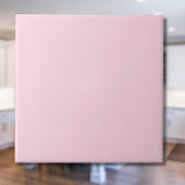 Pink Pearl Solid Color | Klassisches Elegant Fliese