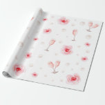 Pink Pearls & Prosecco Brautparty Hochzeitsgeschen Geschenkpapier<br><div class="desc">Mit diesem Pink Pearls & Prosecco Brautparty Hochzeitsgeschenkpapier erhöhen Sie Ihre Geschenkgutscheine! Mit weichen rosa Farbtönen, eleganten Perlenakzenten und blubbly-Motiven, strahlt dieses Papier Raffinesse und Spaß aus. Es ist perfekt für Brautpartys und Hochzeiten geeignet und fügt jedem Geschenk eine Touch von Luxus und Weiblichkeit hinzu. Ideal für Bräute, die mit...</div>