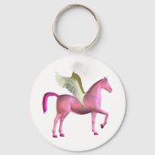 Pink Pegasus Schlüsselanhänger (Vorderseite)