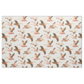 PINK PELICAN PARTY STOFF (Fat Quarter (45,7 x 55,9 cm))