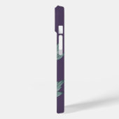 Pink Peongs Blume Floral Wasserfarbe Case-Mate iPhone Hülle (Rückseite / Links)