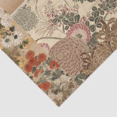 Pink Peongs und Rose Antike Kunst Seidenpapier (Detail)