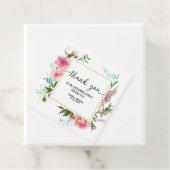 Pink Peonies Birthday Geschenkanhänger (Beispiel)