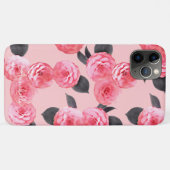Pink Peonies Case-Mate iPhone Hülle (Rückseite (Horizontal))