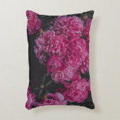 Pink peonies, dark moody aesthetic dekokissen (Vorderseite(Vertikal))