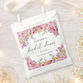 Pink Peonies Floral Bridal Dusche Vielen Dank Geschenktütchen (Ausgeschnitten)