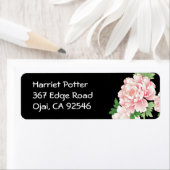 Pink Peonies Japanisch Floral Kimono (Insitu)