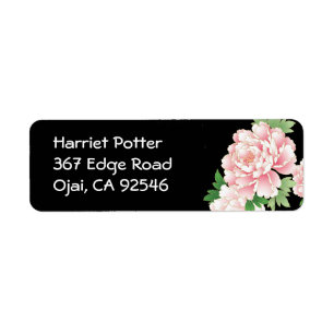 Pink Peonies Japanisch Floral Kimono