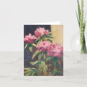 "Pink Peonies" Karte