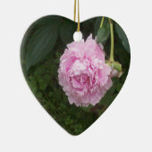 Pink Peonies Keramik Ornament (Rechts)