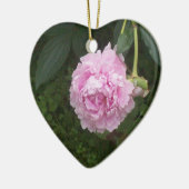 Pink Peonies Keramik Ornament (Links)