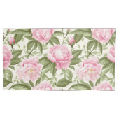 Pink Peonies Kissenbezug (Vorderseite-Links)